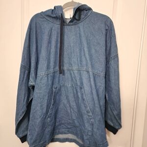 5/$30 Blue Denim Hoodie